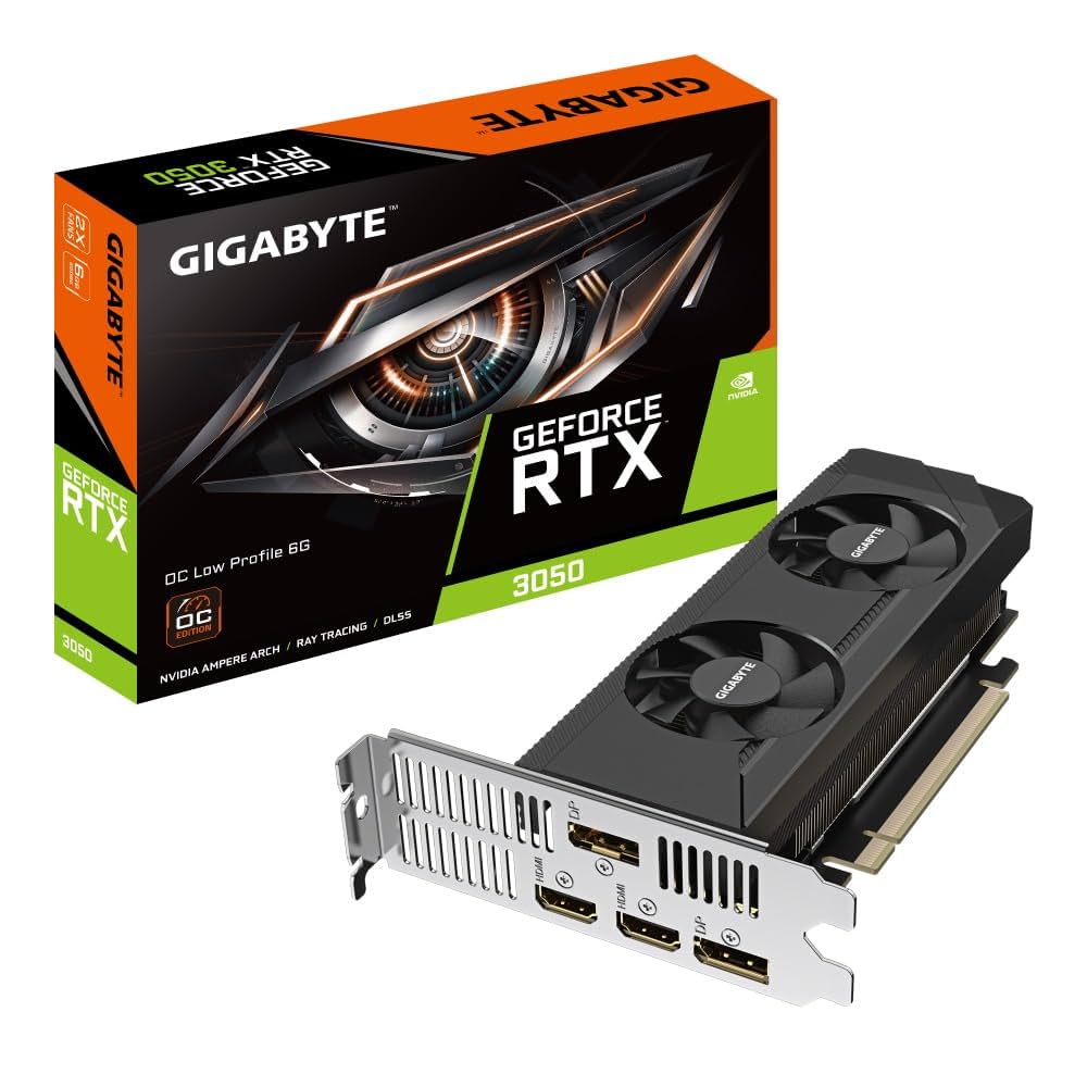 Gigabyte GeForce RTX 3050 OC 6GB GDDR6 Graphics Card - Good