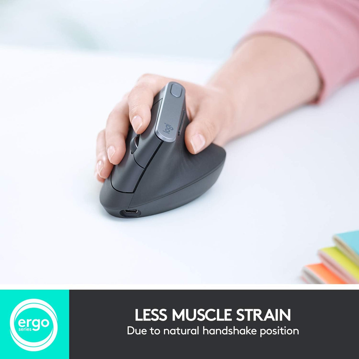 Logitech MX Vertical Ergonomic Mouse - Good