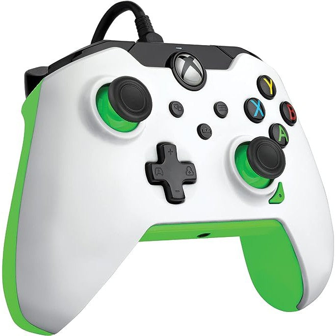 PDP Xbox Series S/X Wired Controller - Neon White/Green