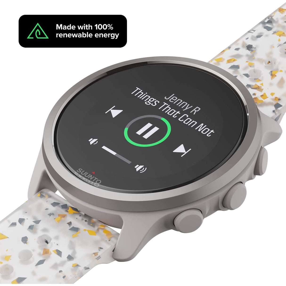 Suunto 5 Peak Lightweight Compact GPS Sports Watch - Ridge Sand