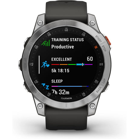 Garmin Epix Gen 2 Smart Watch 47mm - Grey & Silver - Pristine