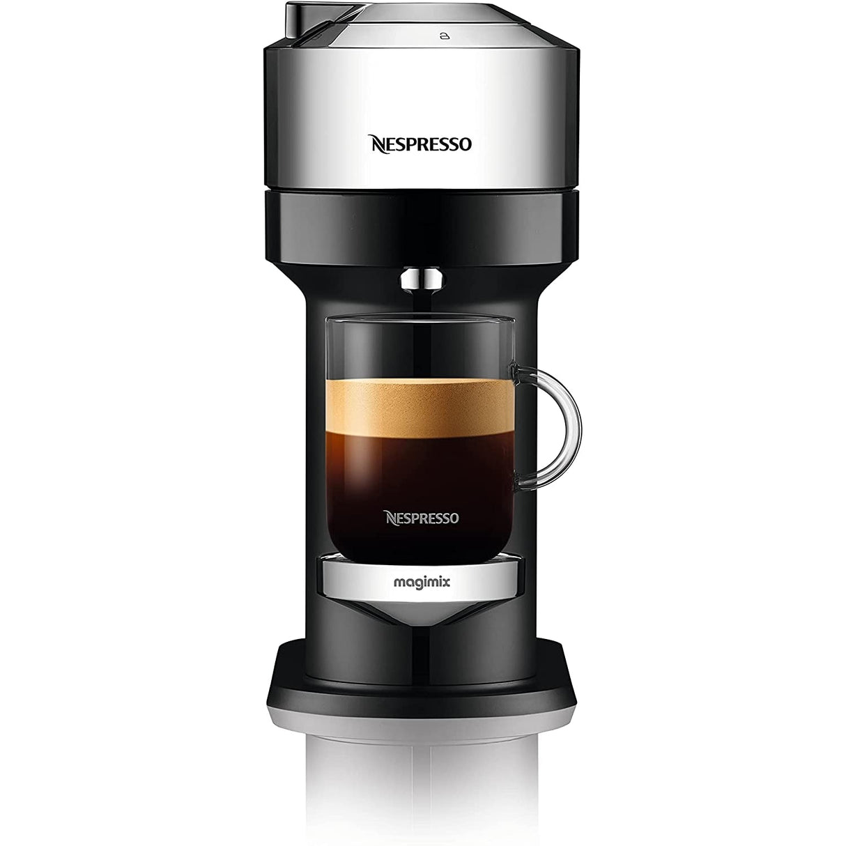 Nespresso Vertuo Next Coffee Machine by Magimix - Pure Chrome - Refurbished Excellent