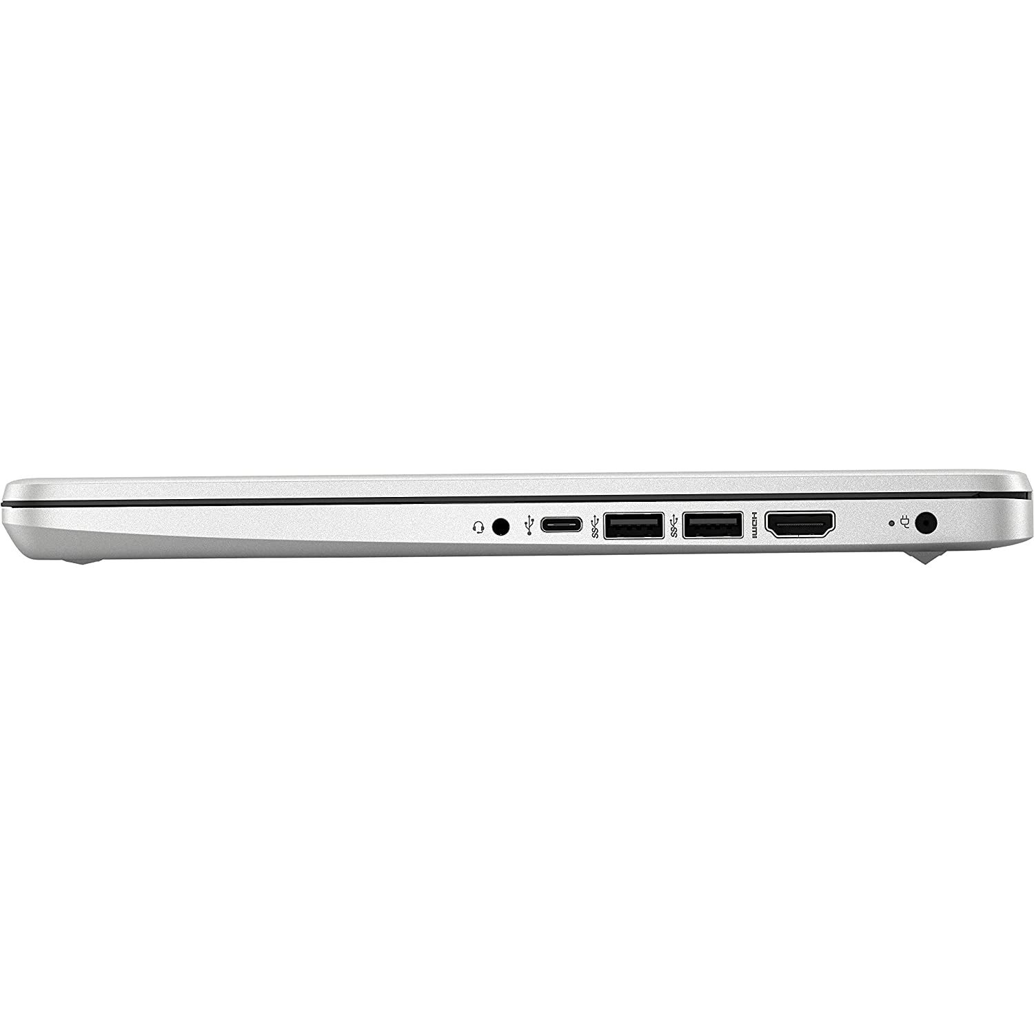 HP 14S-FQ1000NA Laptop, AMD Ryzen 5 8GB RAM 256GB SSD 14" - Silver - Refurbished Excellent