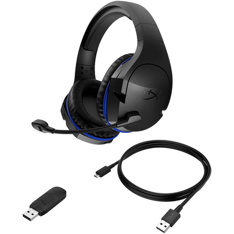 HyperX Cloud Stinger Wireless Gaming Headset for PS4 - Black - New