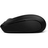Microsoft 1850 3 Button Wireless Mobile Mouse - Black - Excellent