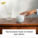 Amazon Echo Dot 5th Gen Smart Speaker With Alexa - Glacier White