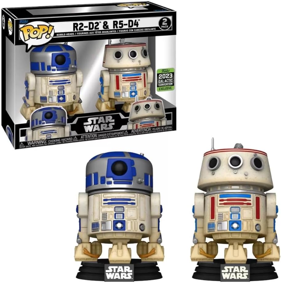 Funko Pop - Star Wars - R2-D2 & R5-D4 2 Pack