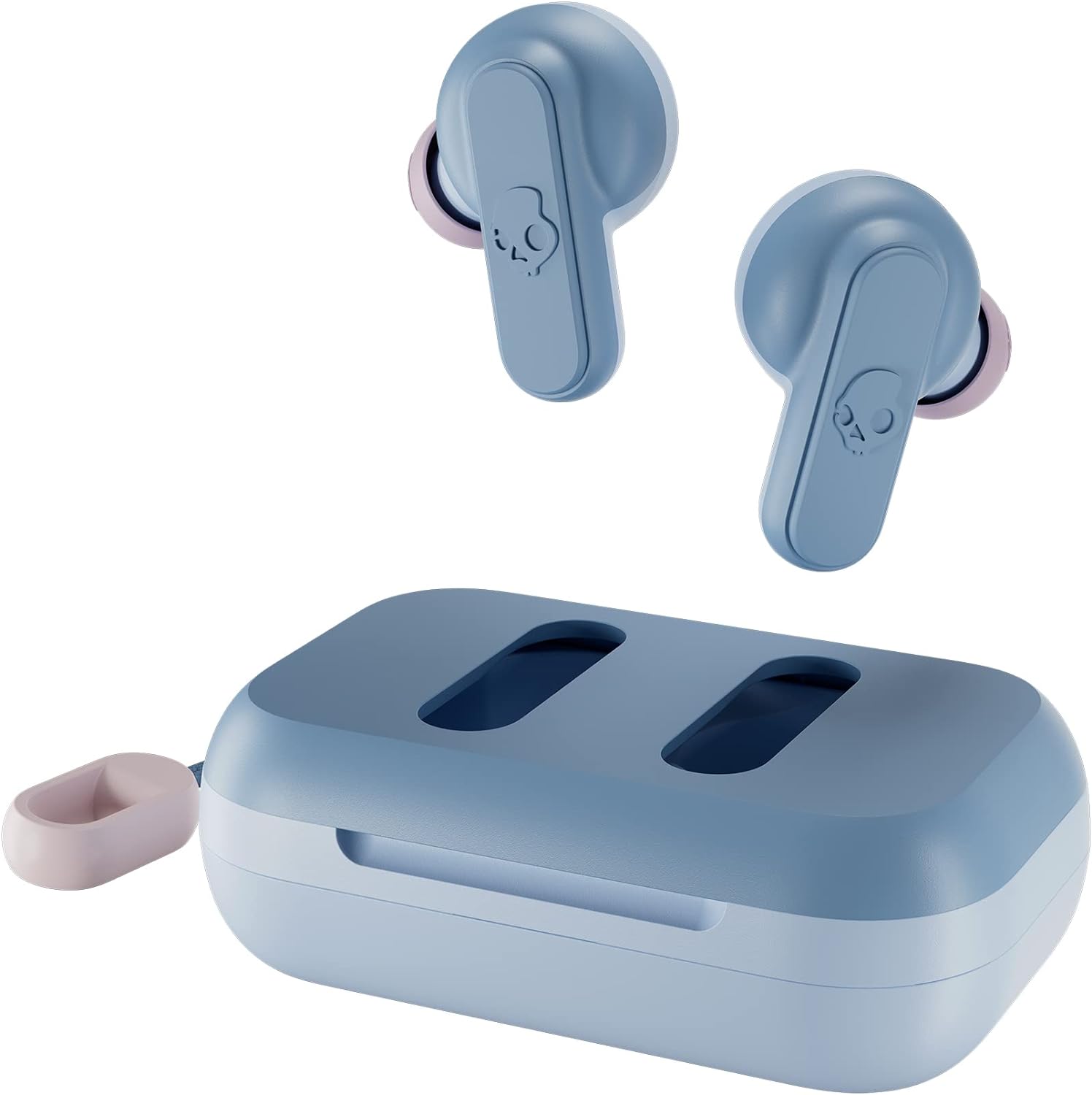 Skullcandy Dime In-Ear Wireless Earbuds - Light Blue - Excellent