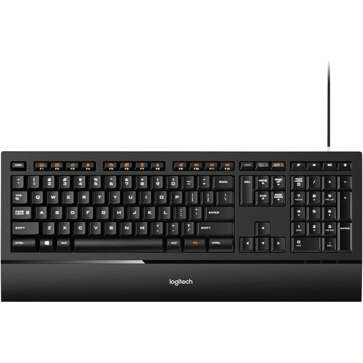 Logitech K740 Illuminated Wired Keyboard - Pristine
