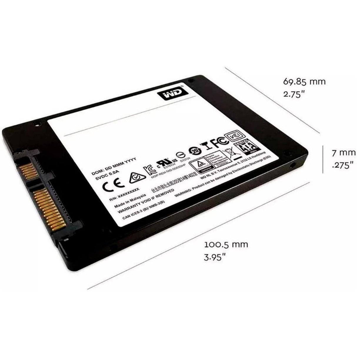 Western Digital WDS240G2G0A-00JH30 240GB SATA Solid State Drive