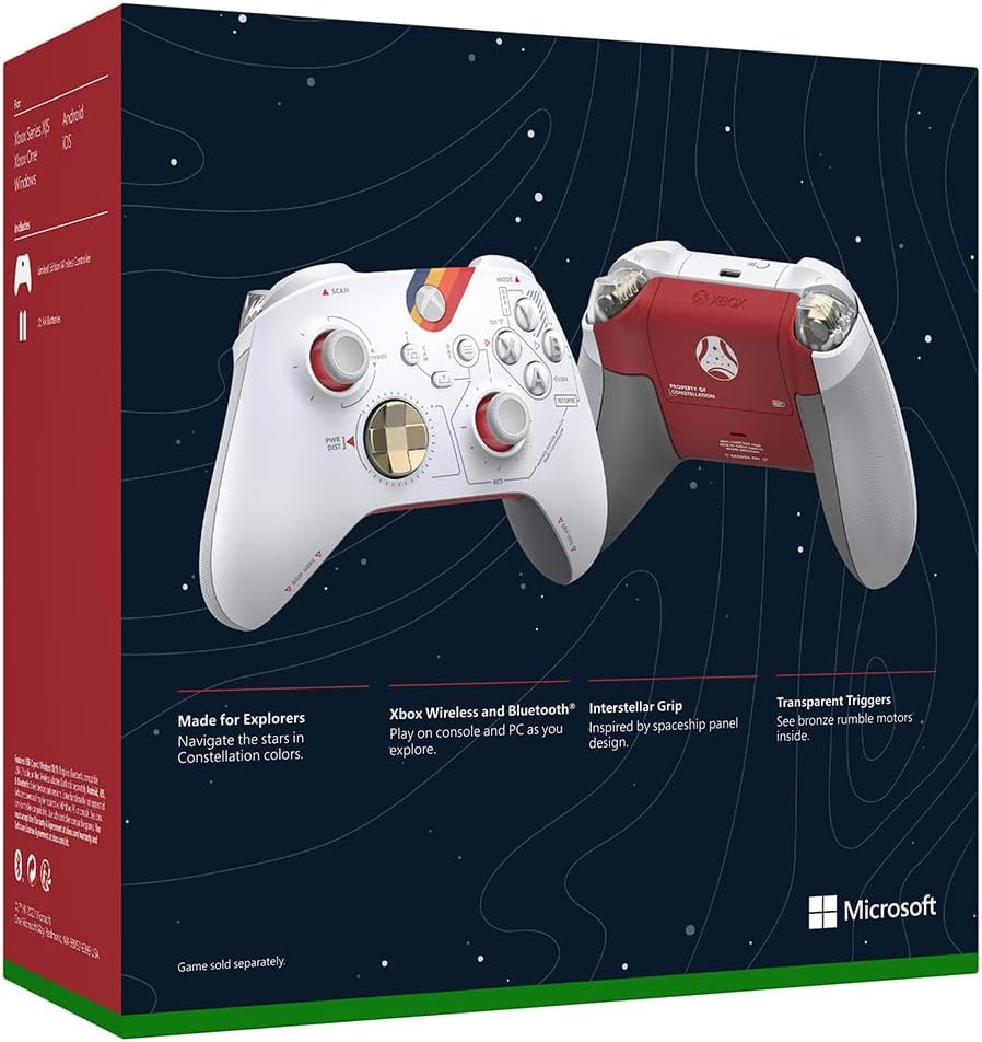 Microsoft Xbox Series X/S Controller - Starfield Edition - Pristine