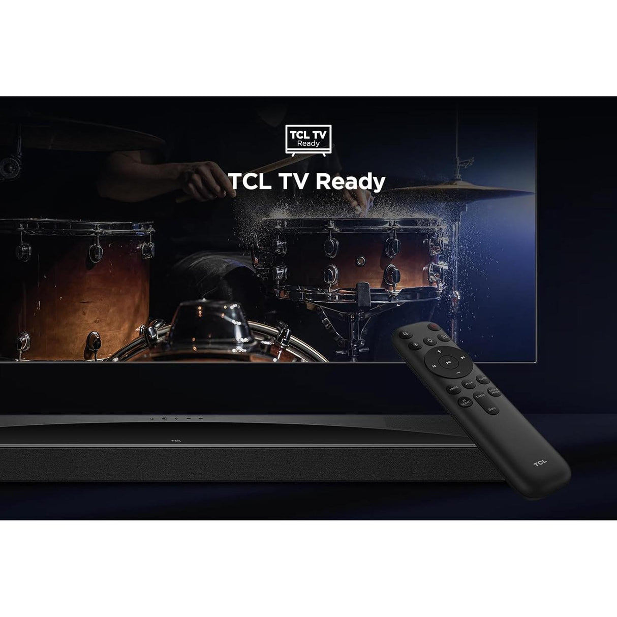TCL Q75HK 5.1.2 Wireless Sound Bar with Dolby Atmos & Subwoofer - Fair - Cracked Plastic