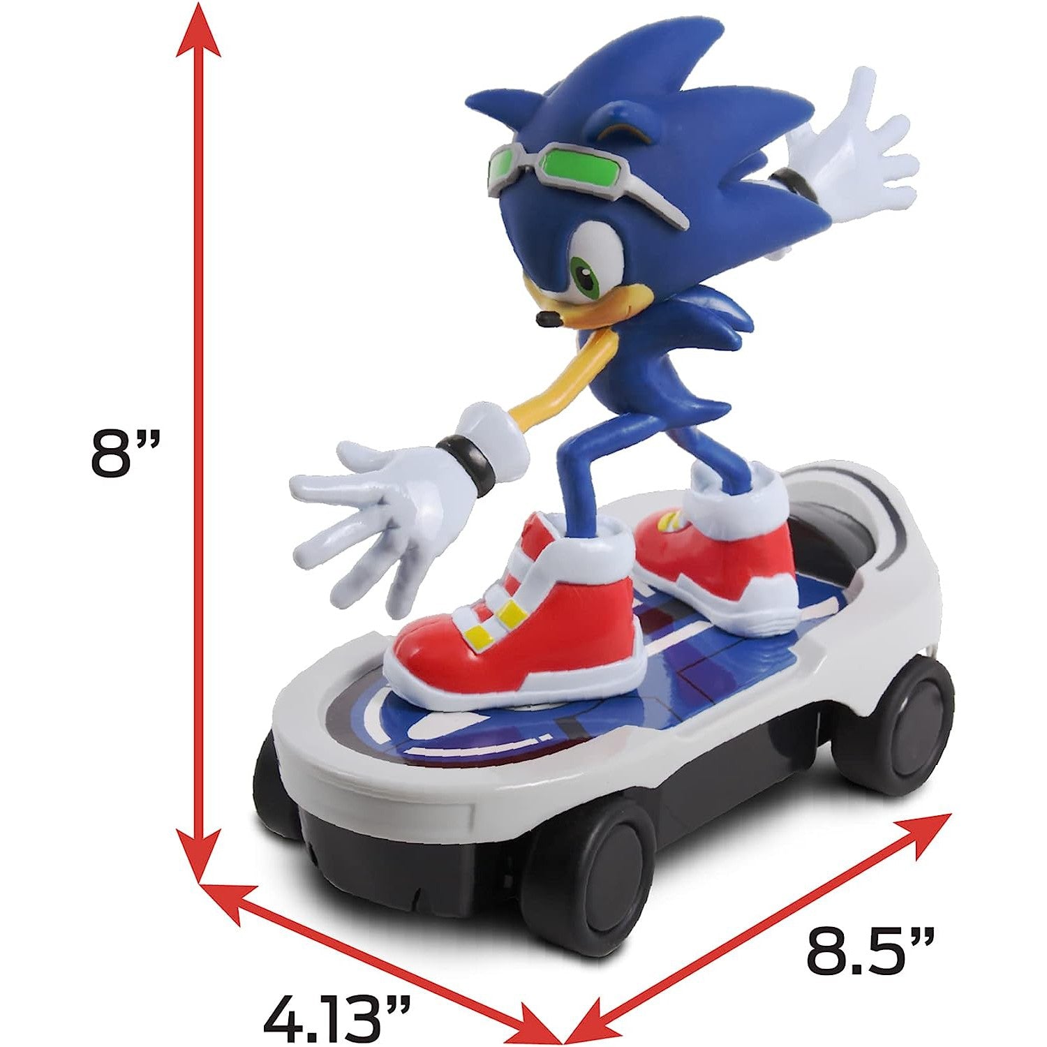 Sega Sonic The Hedgehog Radio Controlled Car - Blue