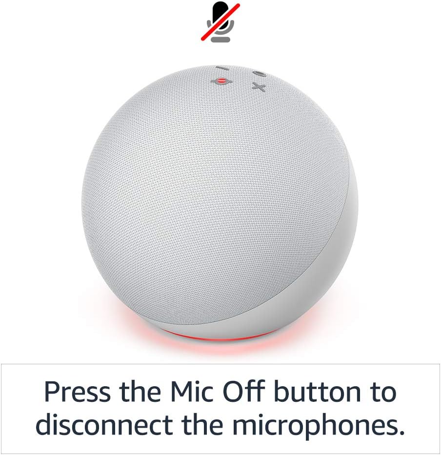 Amazon Echo Dot 4th Gen Smart Speaker - Charcoal - Pristine