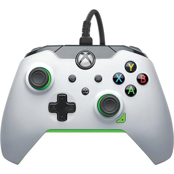 PDP Xbox Series S/X Wired Controller - Neon White/Green