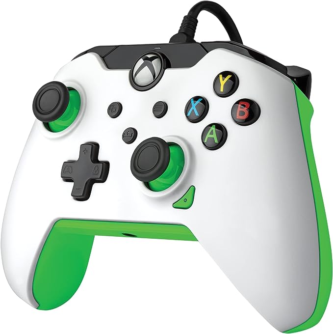 PDP Xbox Series S/X Wired Controller - Neon White/Green