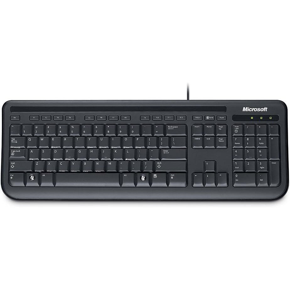 Microsoft Wired Keyboard 400 for Business - Black - Refurbished Good