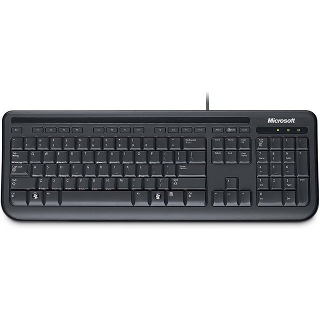 Microsoft Wired Keyboard 400 for Business - Black - Refurbished Good