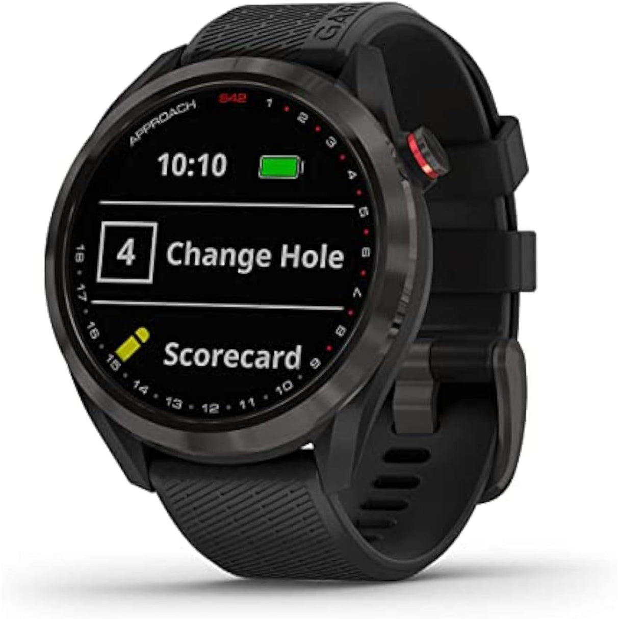 Garmin Approach S42 GPS Watch - Carbon Grey / Black - Good