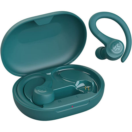 JLab GO Air Sport True Wireless Earbuds - Teal - Refurbished Good