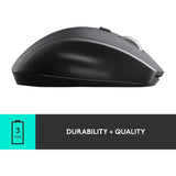 Logitech M705 Marathon Wireless Mouse - Black - Excellent