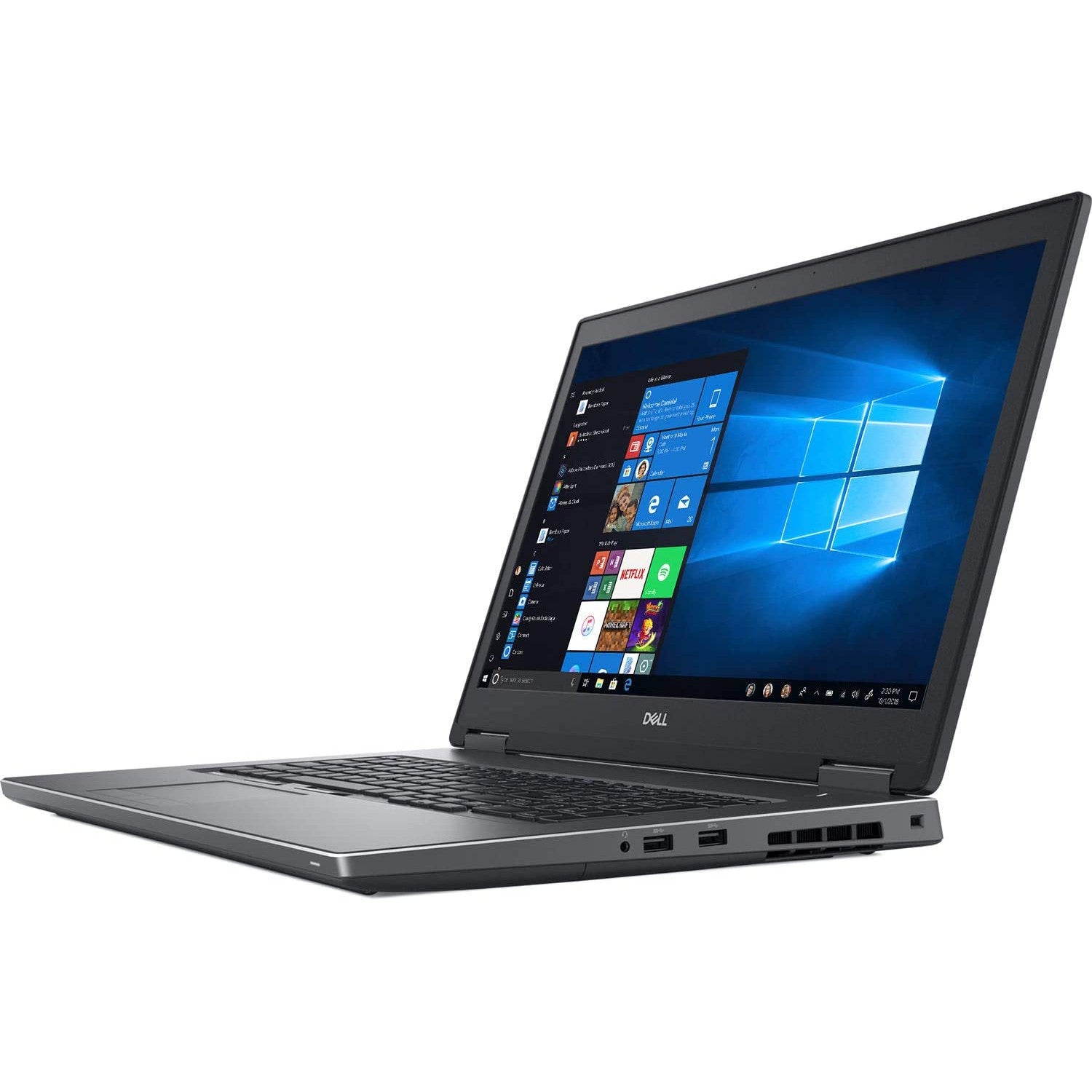Dell Precision 7730 17" Laptop Intel Core i7-8850H 64GB RAM 2TB HDD - Black - Refurbished Excellent