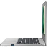 Samsung Chromebook 4 XE310XBA-KA1UK Laptop Intel Celeron N4000 4GB RAM 32GB eMMC 11.6" - Platinum - Refurbished Excellent