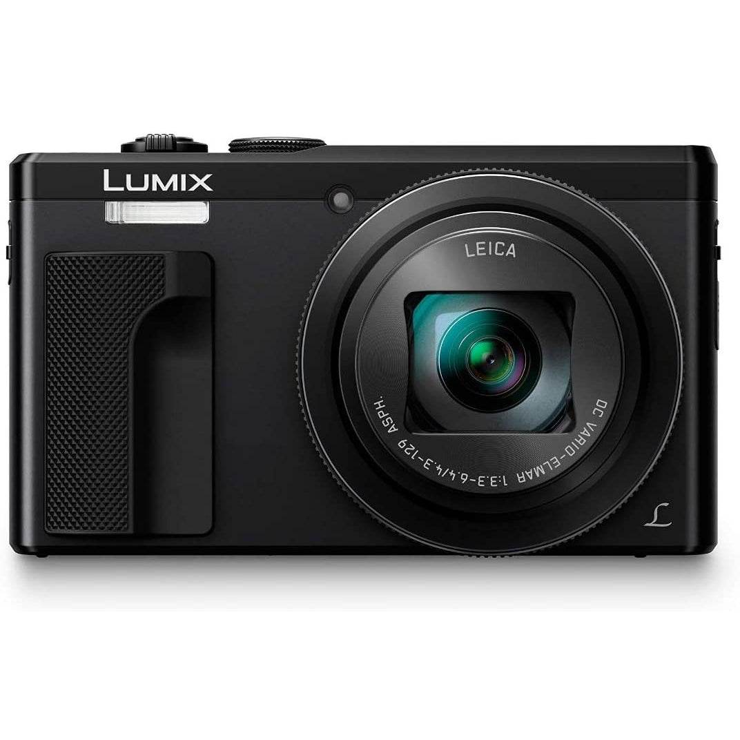 Panasonic Lumix DMC-TZ80 Super Zoom Digital Camera, 4K Ultra HD, 18.1MP, Black
