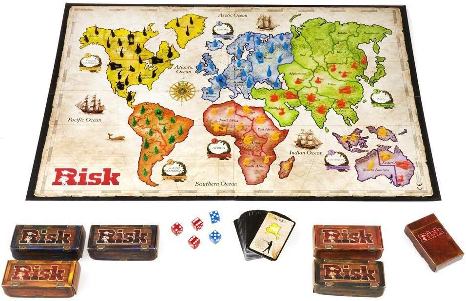 Hasbro Risk The Game of Strategic Conquest