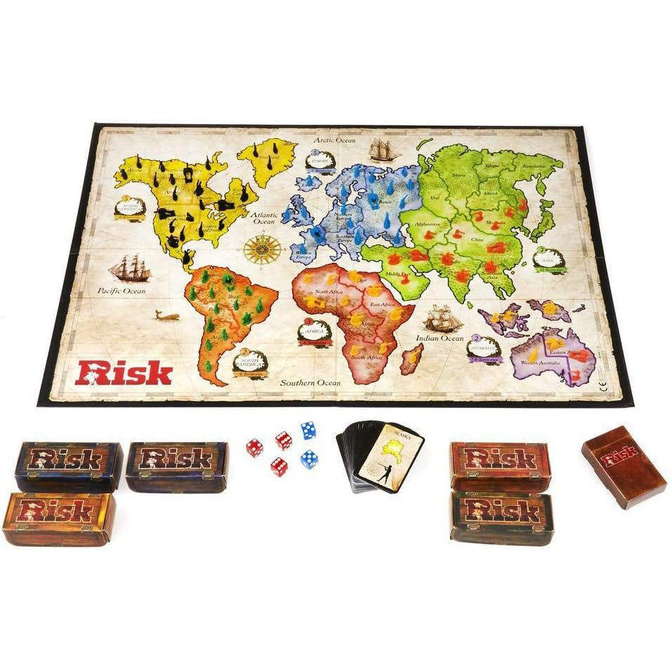 Hasbro Risk The Game of Strategic Conquest