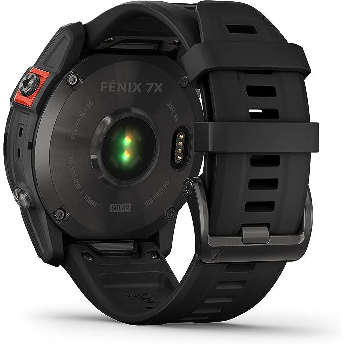 Garmin Fenix 7X Solar Edition Watch - Black