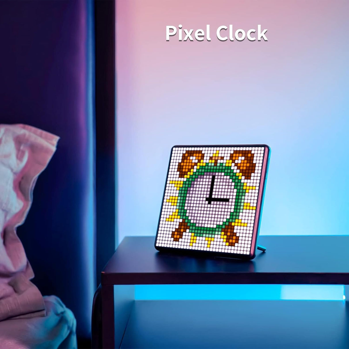 Divoom Pixoo-Max Customisable Pixel Art Signboard - New