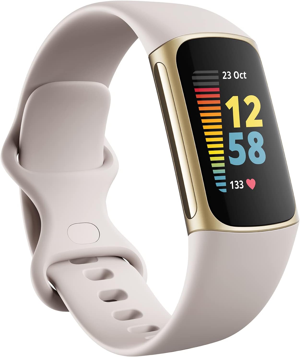 Fitbit Charge 5 Fitness Tracker - Gold / White - Refurbished Good