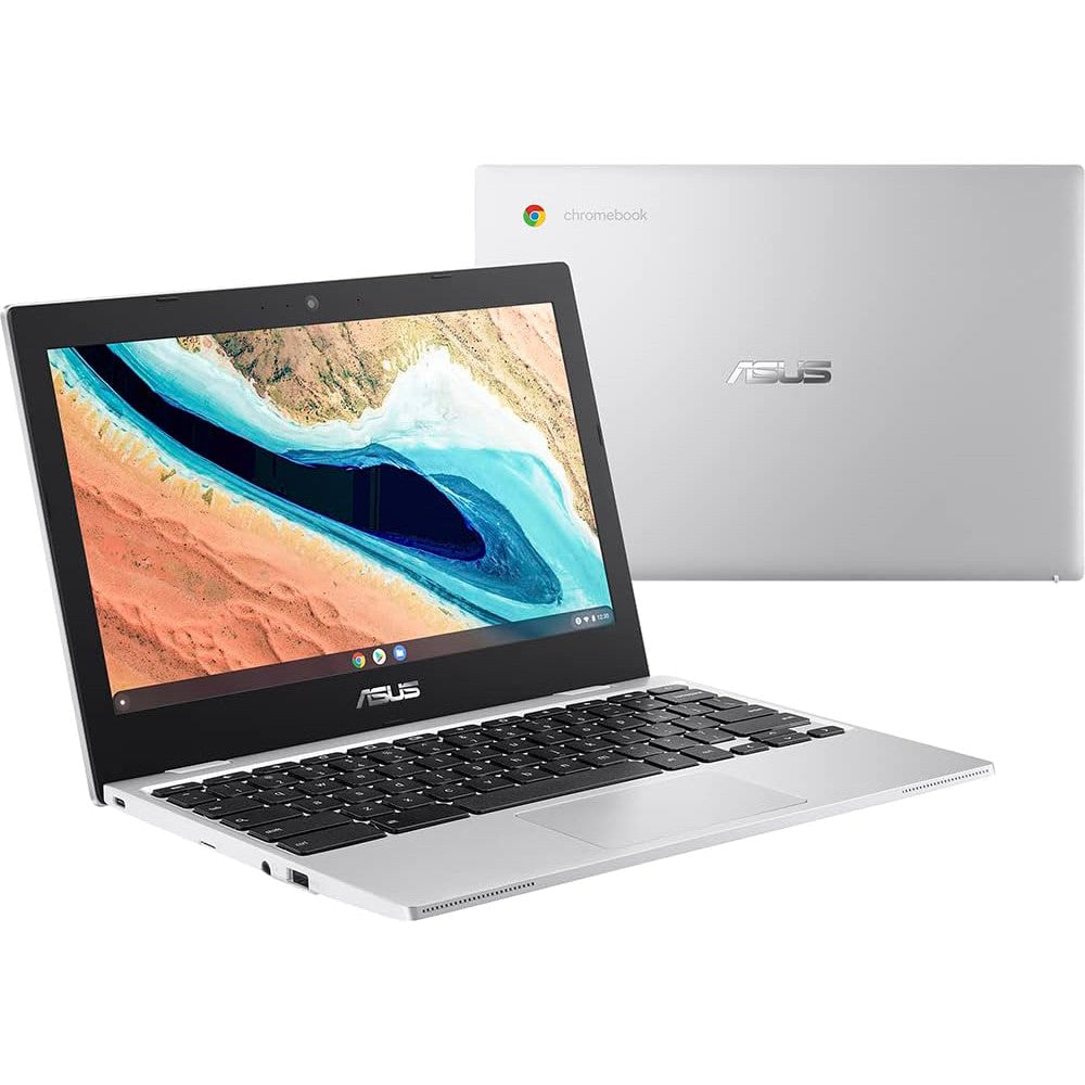 Refurbished ASUS Chromebook CX1 Intel Celeron N4020 4GB RAM 64GB 11.6" - White - Excellent