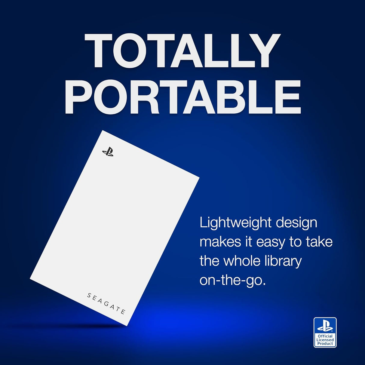 Seagate Game Drive 2TB for PS4 & PS5 - White -  Good