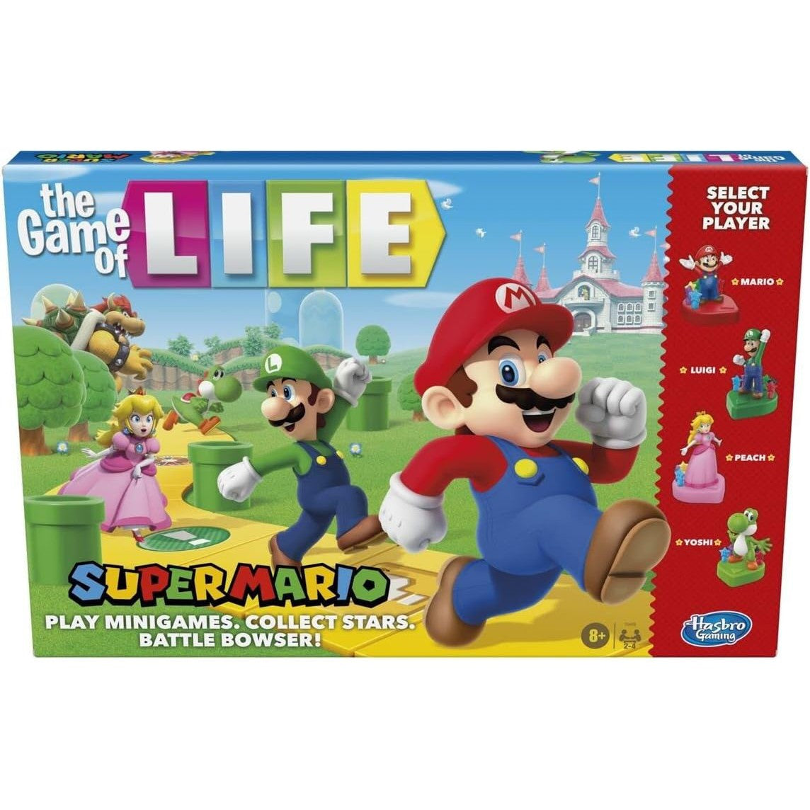 Hasbro - The Game of Life: Super Mario Edition Board Game