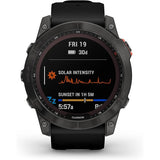 Garmin Fenix 7X Solar Edition Watch - Black