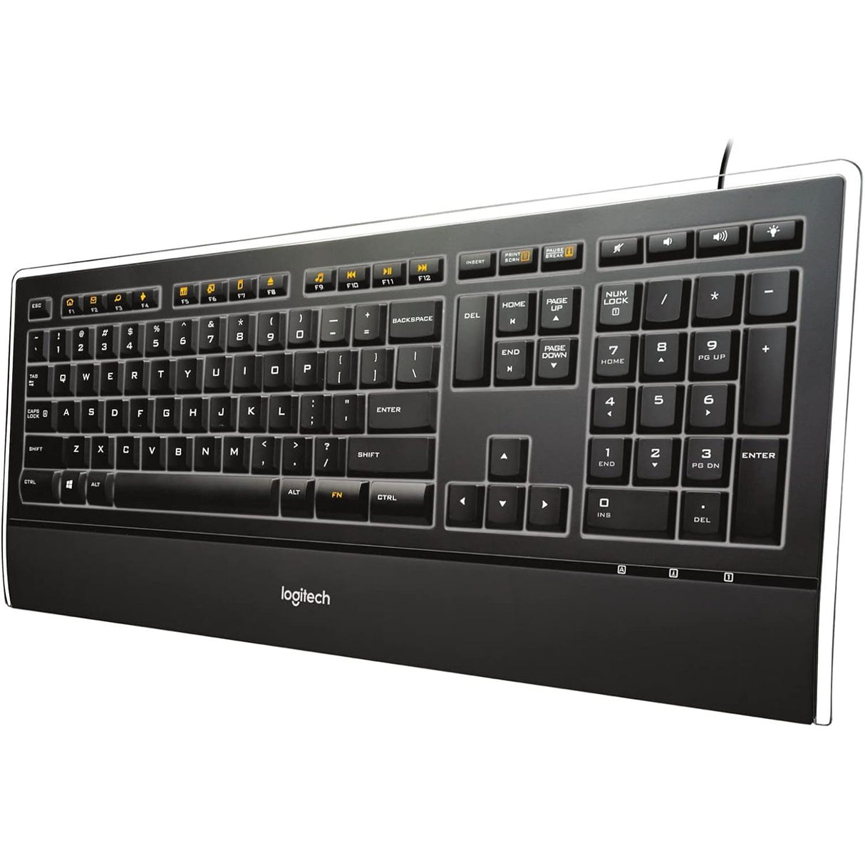 Logitech K740 Illuminated Wired Keyboard - Pristine