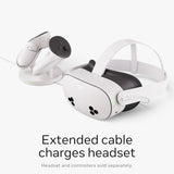 Meta Quest Compact Charging Dock for Meta Quest 3/3S - Pristine