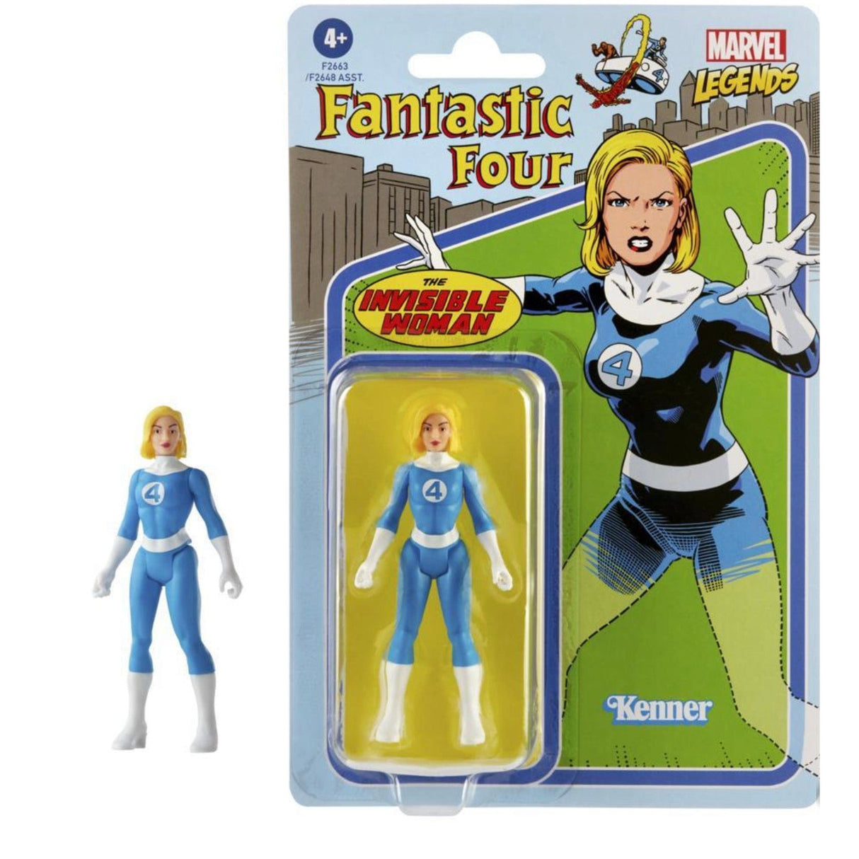 Hasbro Marvel Legends Invisible Woman Figure
