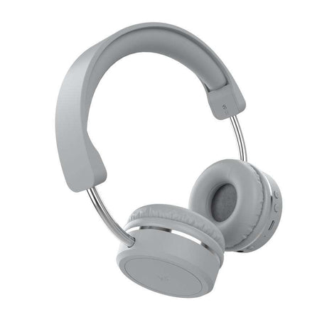 KitSound Metro X Wireless On-Ear Headphones - Grey - Refurbished Pristine
