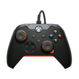 PDP Atomic Xbox Wired Controller - Black / Orange - New