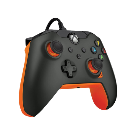 PDP Atomic Xbox Wired Controller - Black / Orange - New