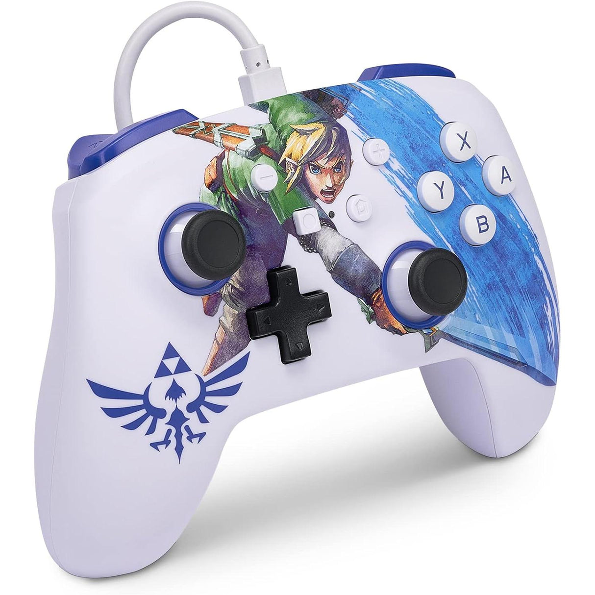PowerA Enhanced Wired Switch Controller - Legend of Zelda - Master Sword Attack - Pristine