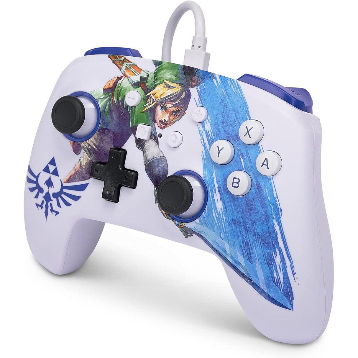 PowerA Enhanced Wired Switch Controller - Legend of Zelda - Master Sword Attack - Pristine