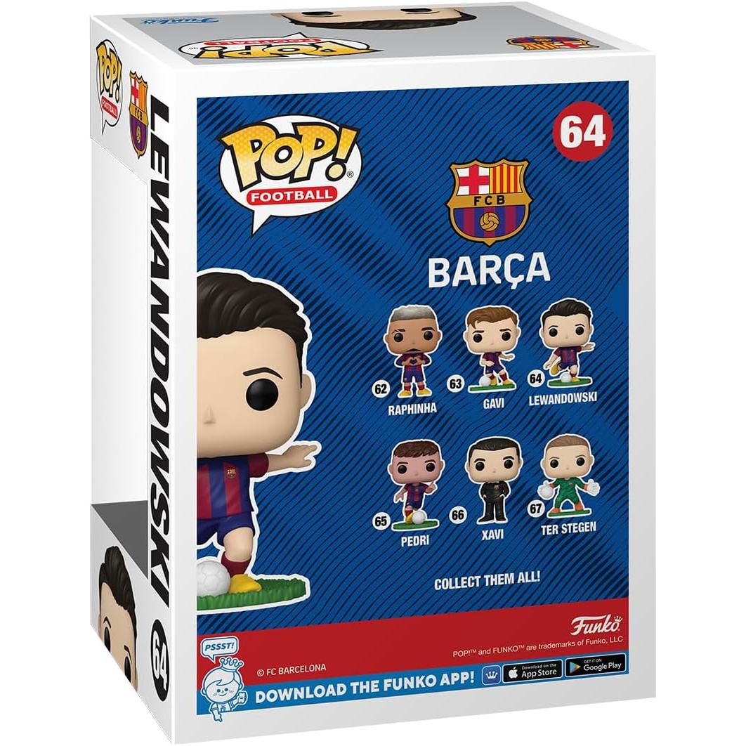 Funko Pop! - 64 - Football: Barcelona - Lewandowski
