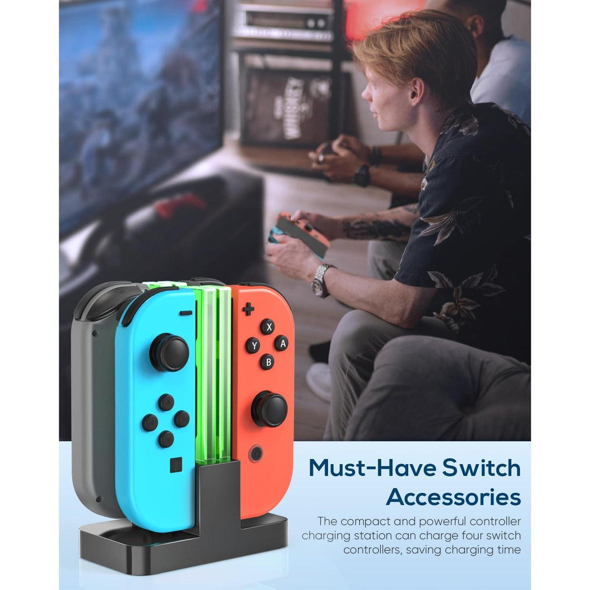 Nintendo Switch Controller Charging Dock - New