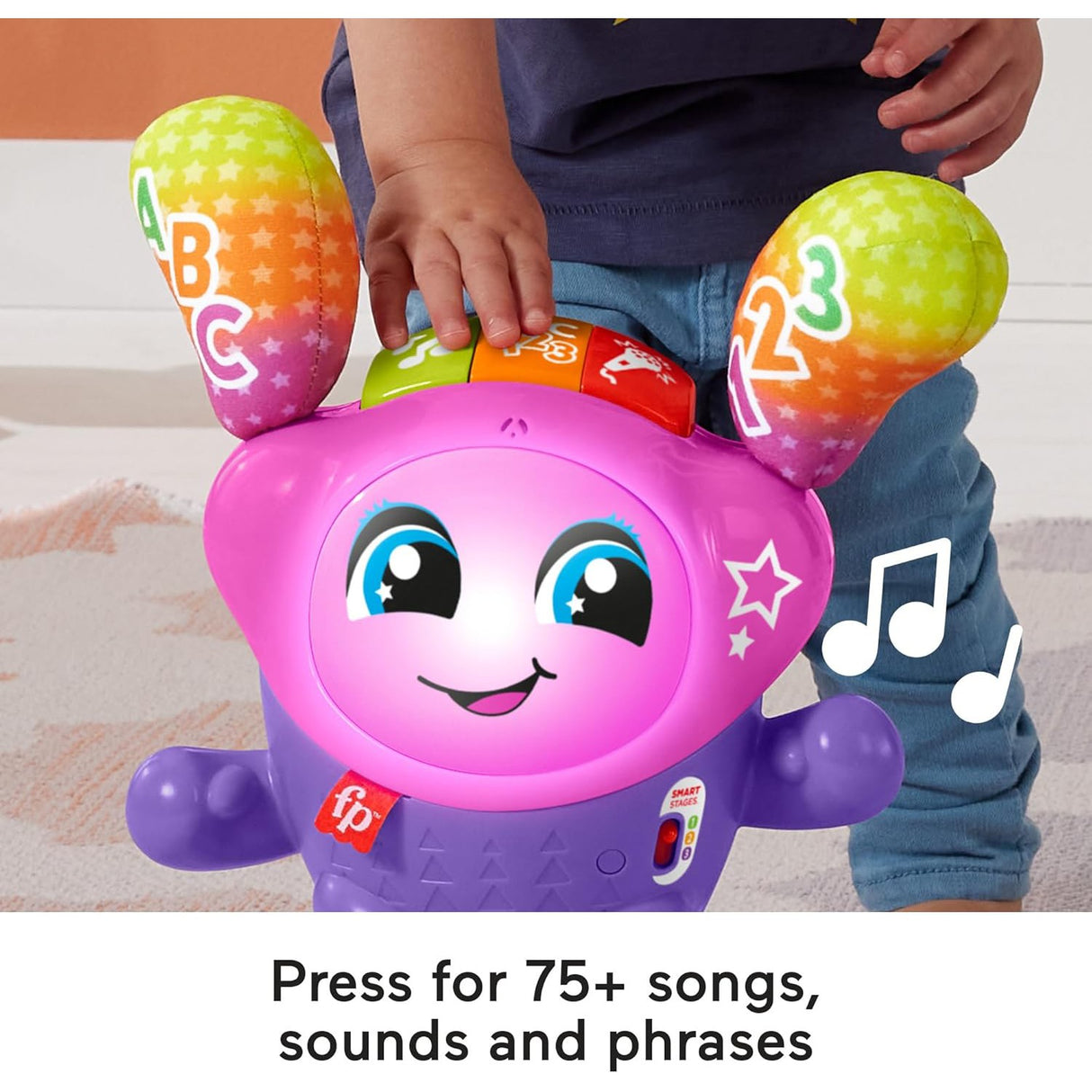 Fisher Price DJ Bouncin' Star Musical Learning Toy