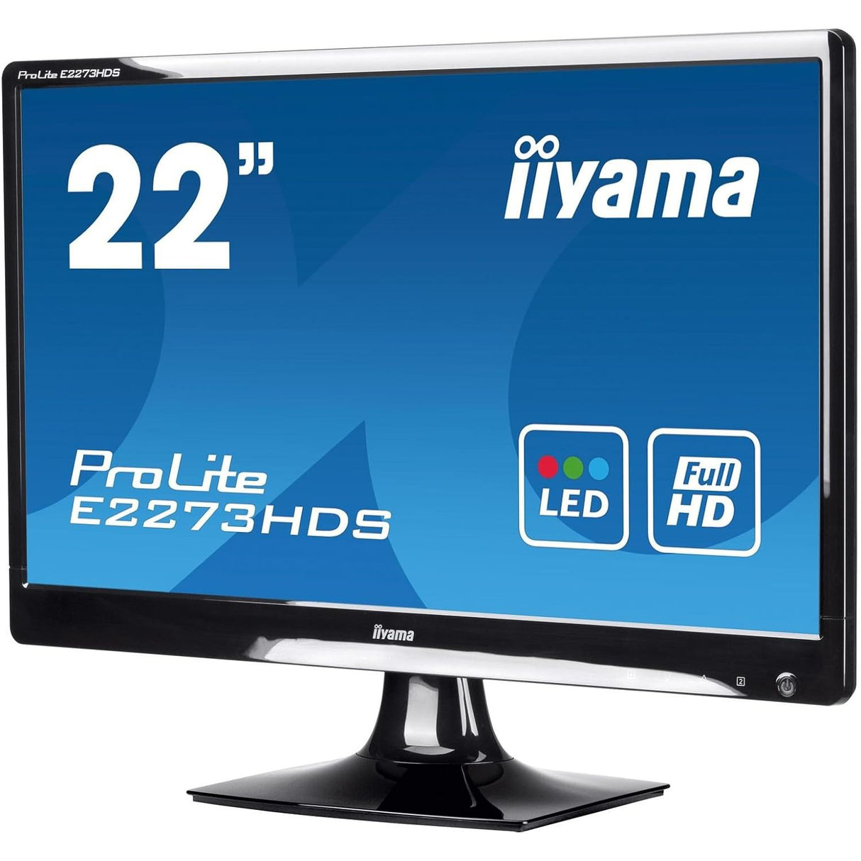 Refurbished Iiyama ProLite E2273HDS Monitor - Black - Good
