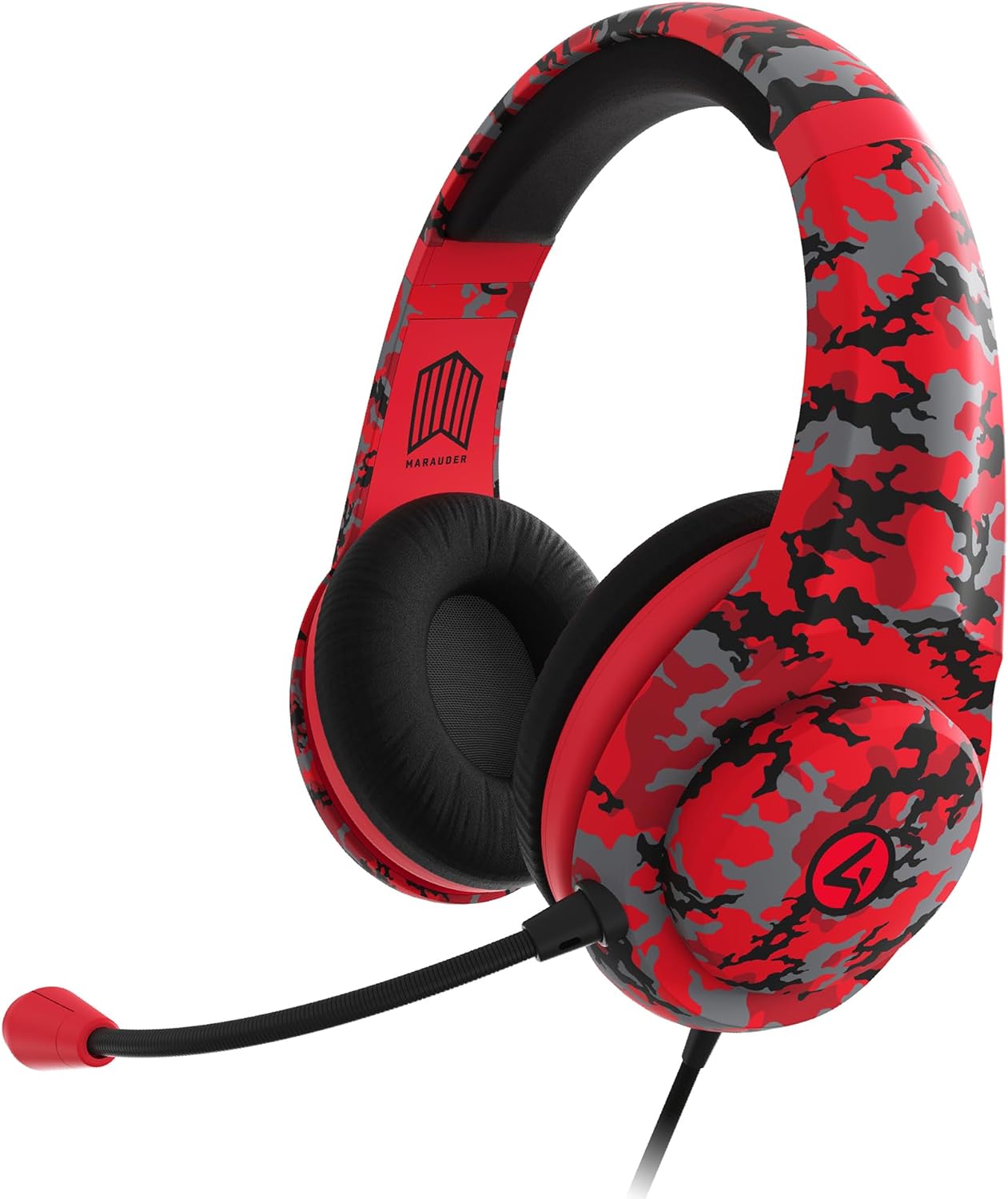 Stealth Marauder Gaming Headset - Red Camo